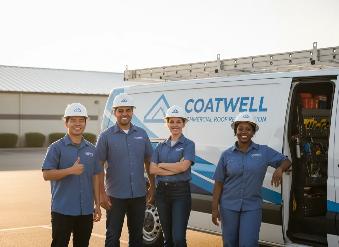 Commercial roof coating company in Woolstock, IA